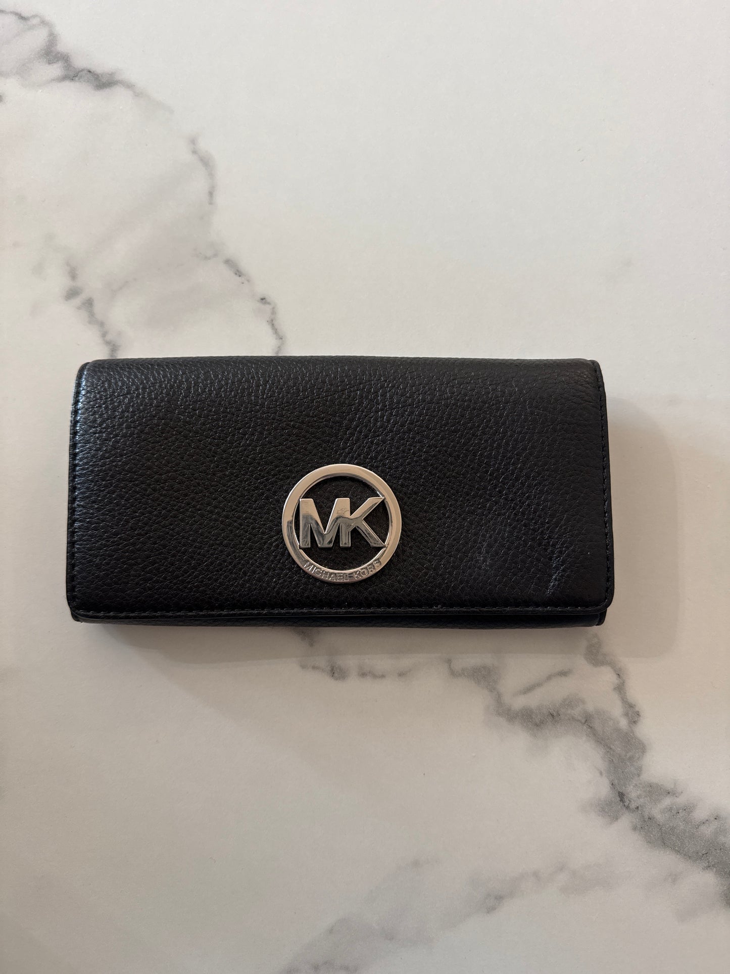 Michael Kors Black Leather Wallet