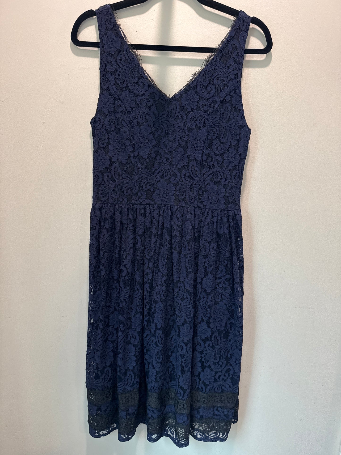 6 NWT Dress Barn Blue Lace Dress