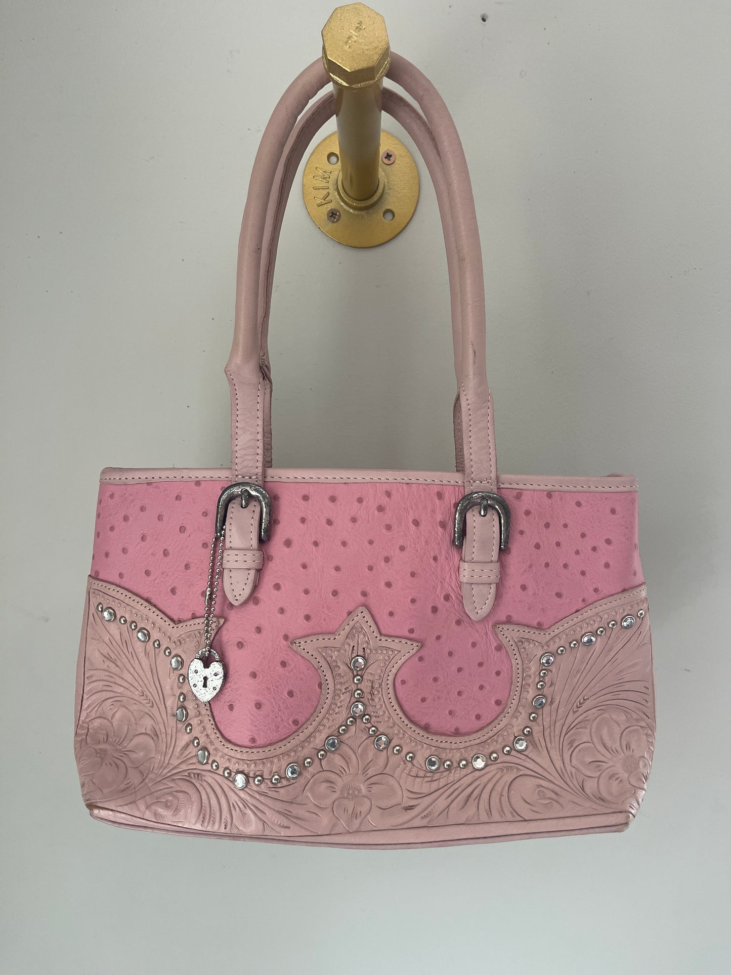 American West Vintage Pink Purse
