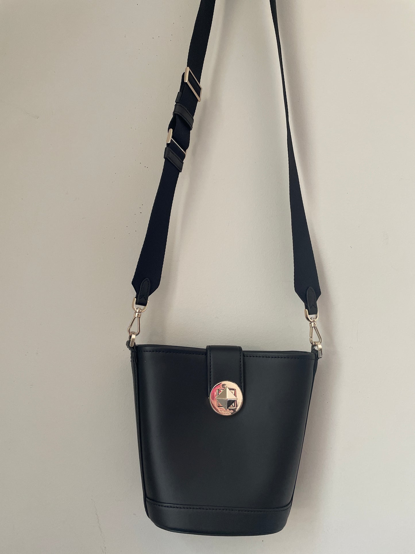 Kate Spade Black Audrey Mini Bucket Bag