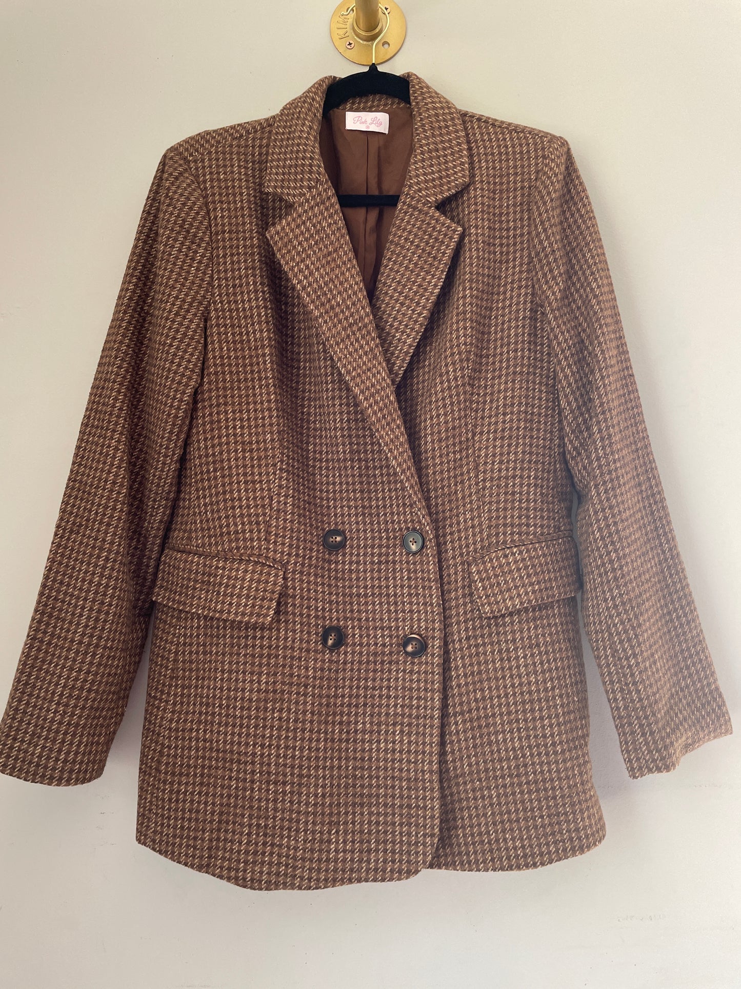 M Pink Lily Blazer Jacket