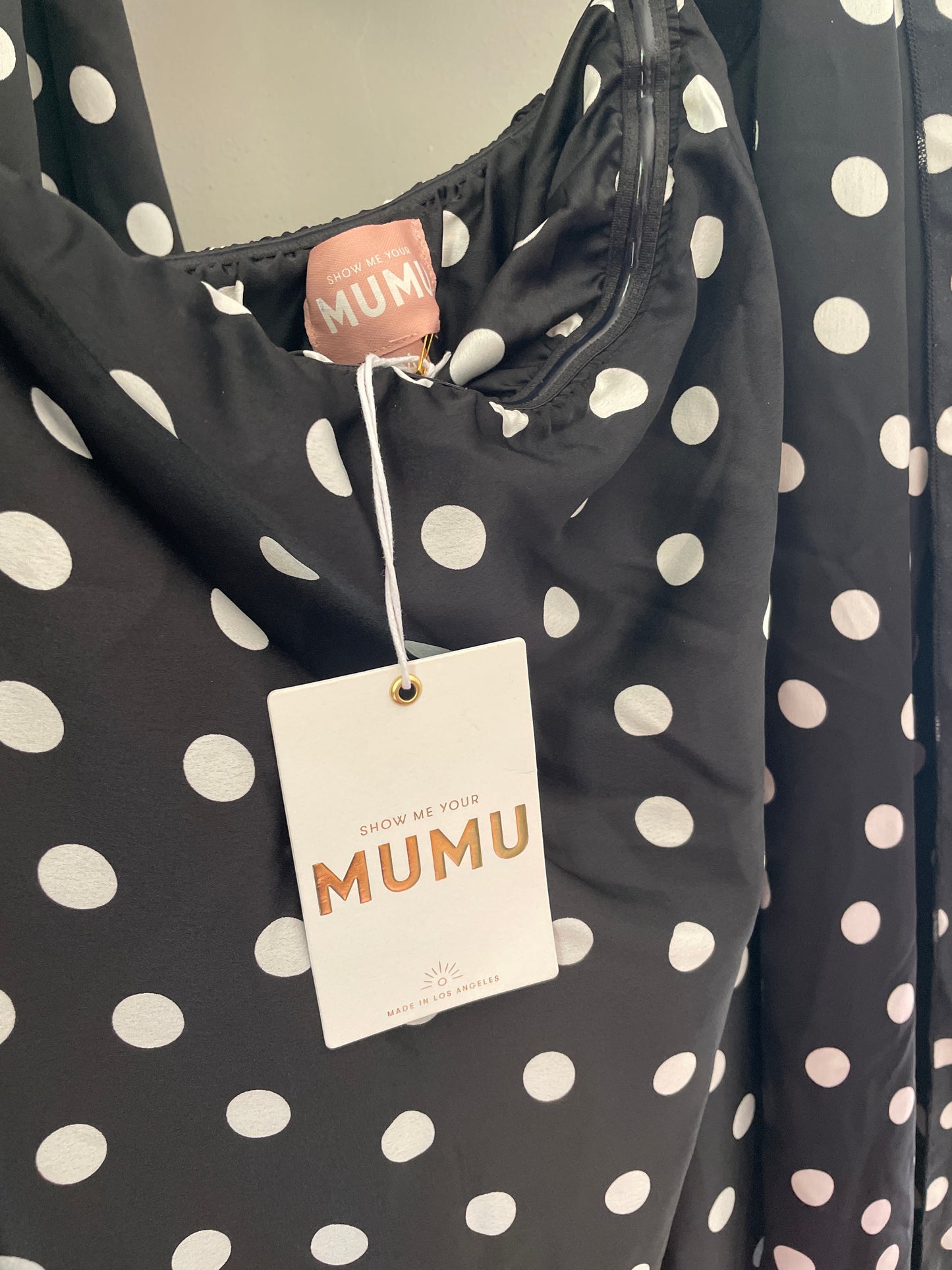 M NWT Show Me Your Mumu Tinsley Tube Dress and Neck Scarf (retail $248)