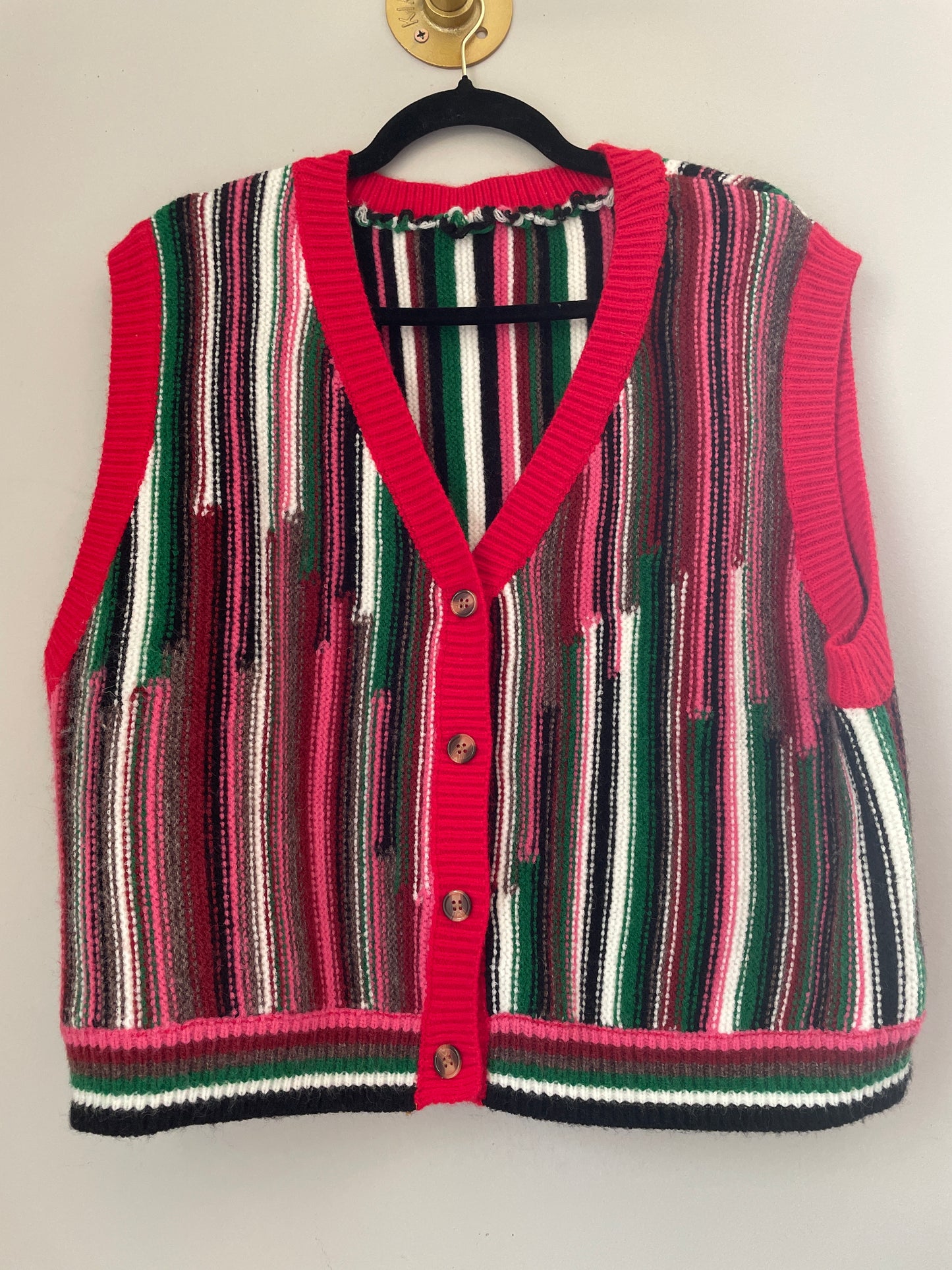 3XL Cider Knit Sweater Vest