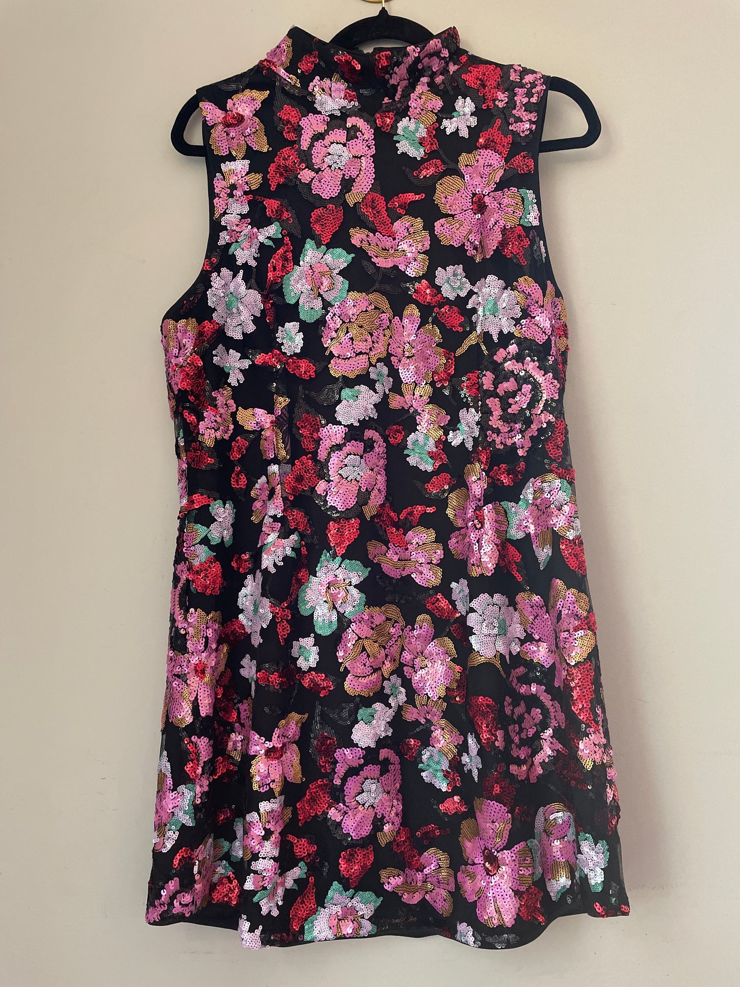 L NWT FATE Olivia Sequin Dress