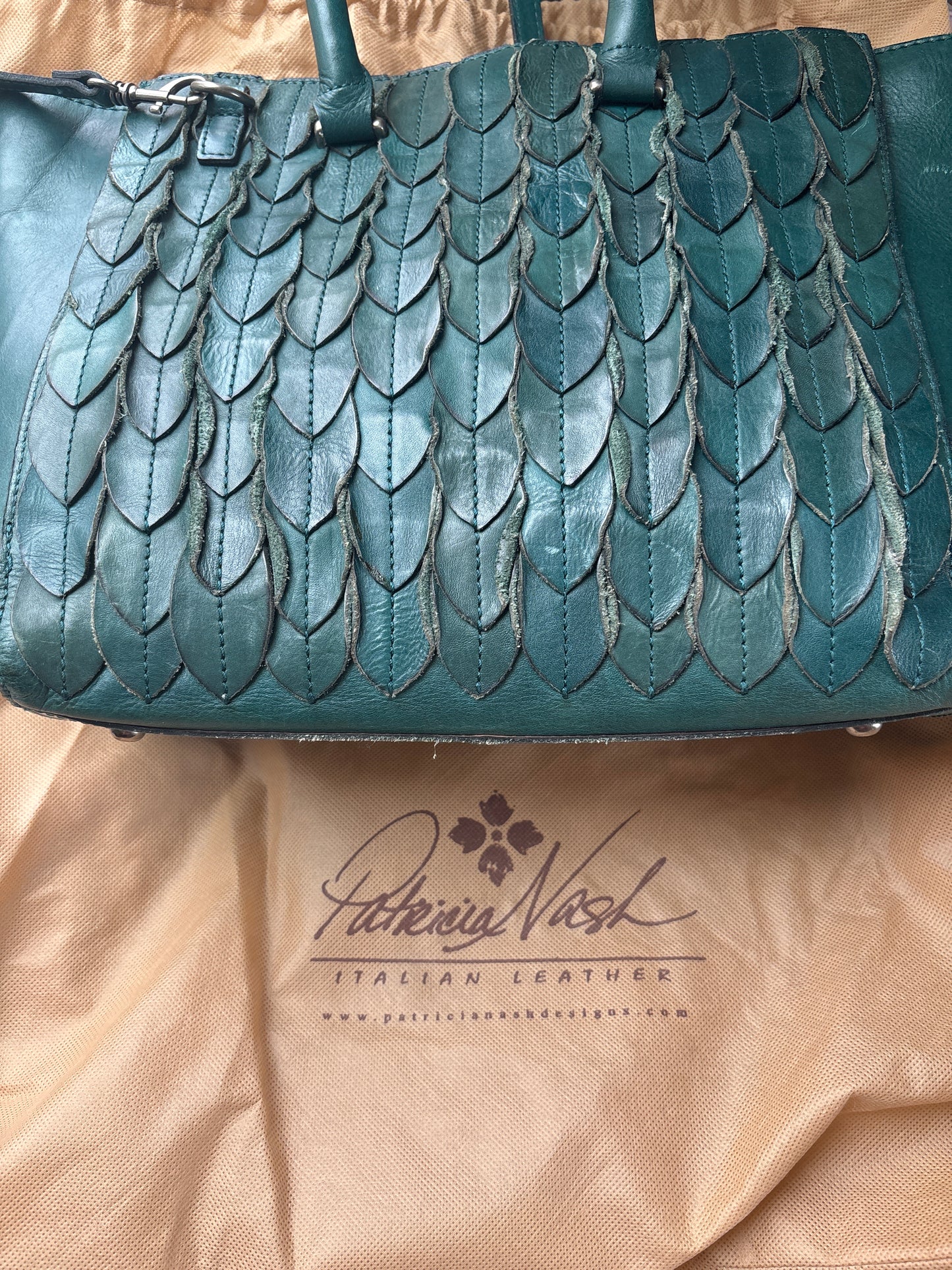 Patricia Nash Teal Bag