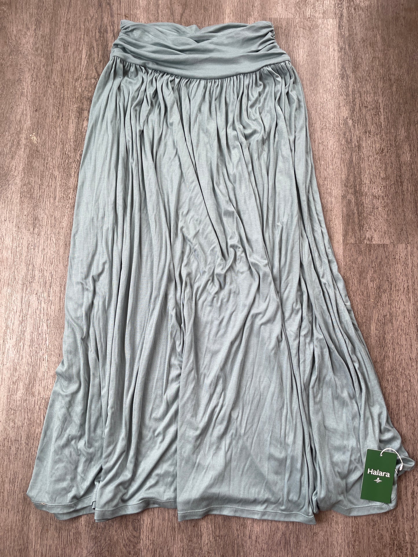 S NWT Halara Teal Maxi Skirt
