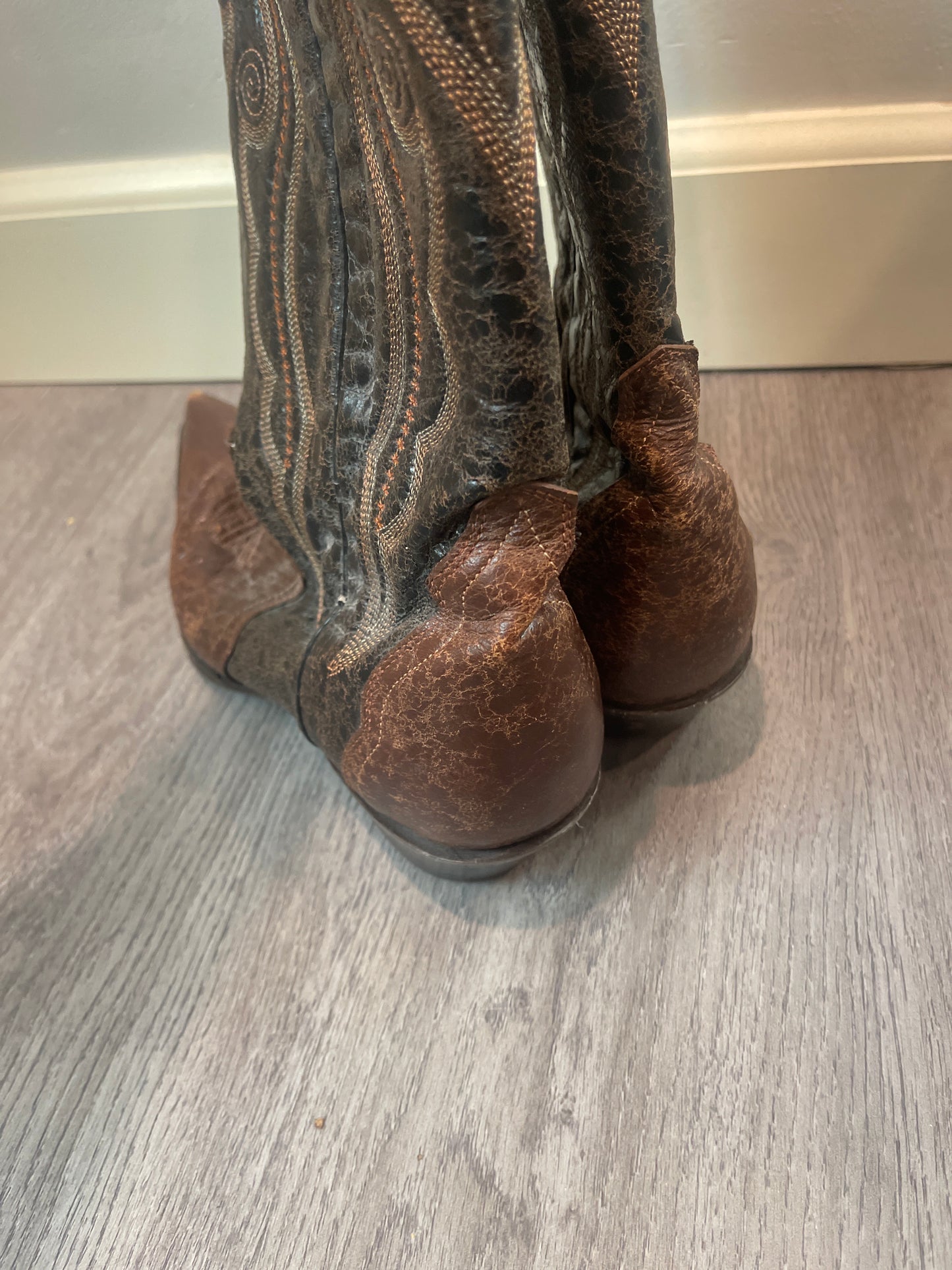 9.5M Corral Brown Leather Boots