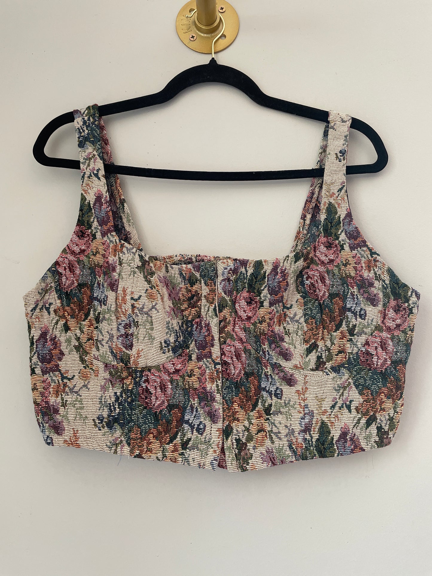 XL Wild Fable Floral Corset Tank