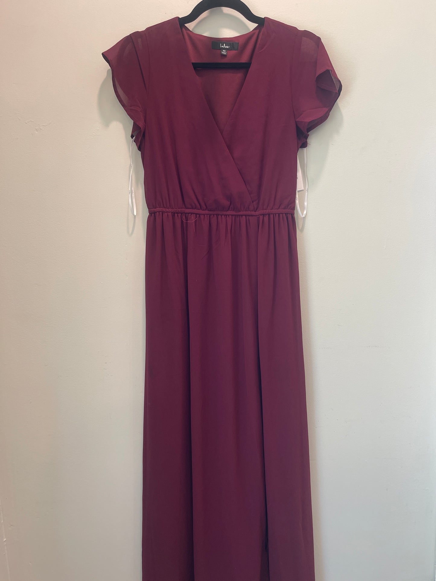 XS lulus Maroon Maxi