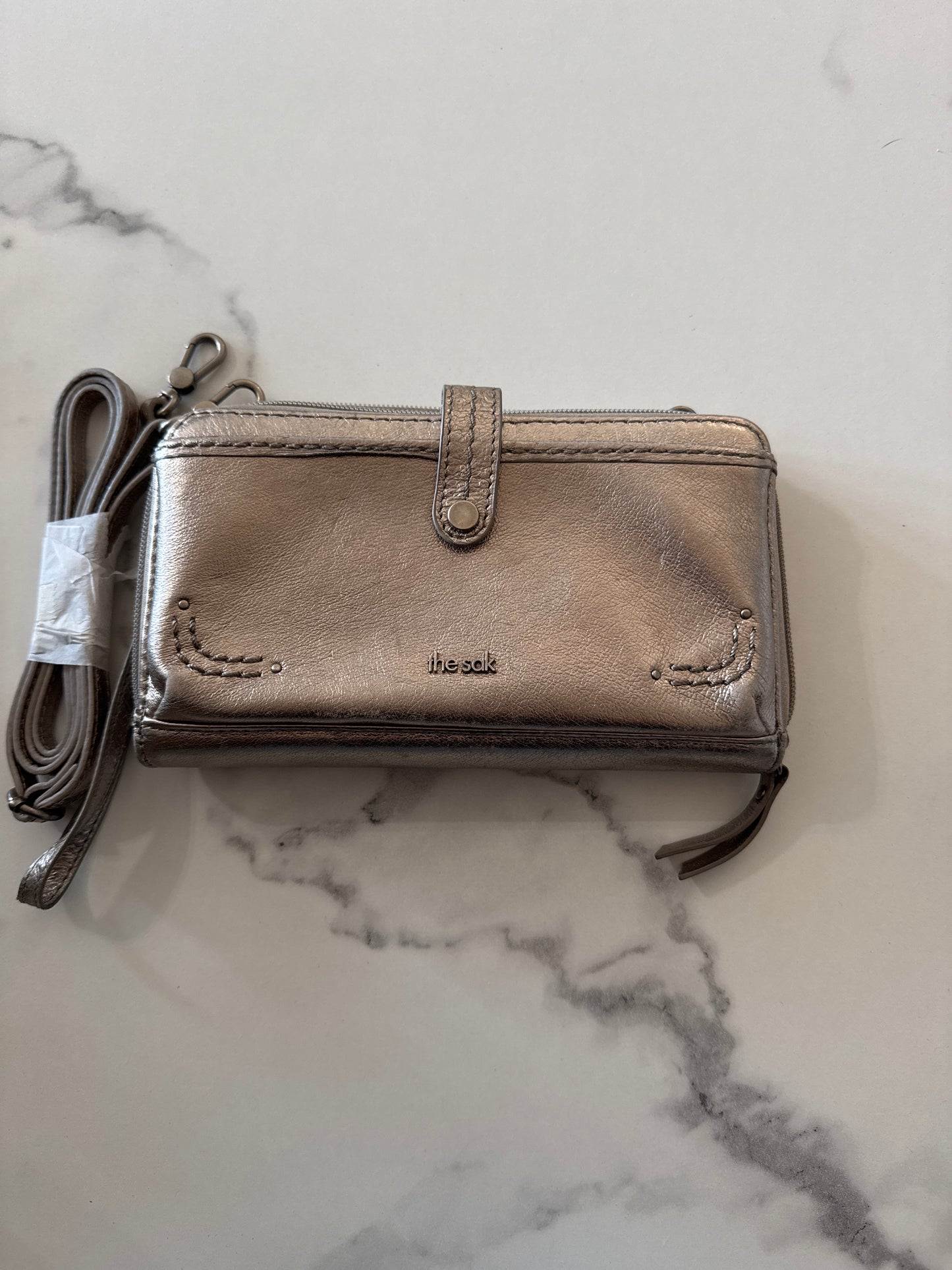 The Sak Metallic Gold Crossbody