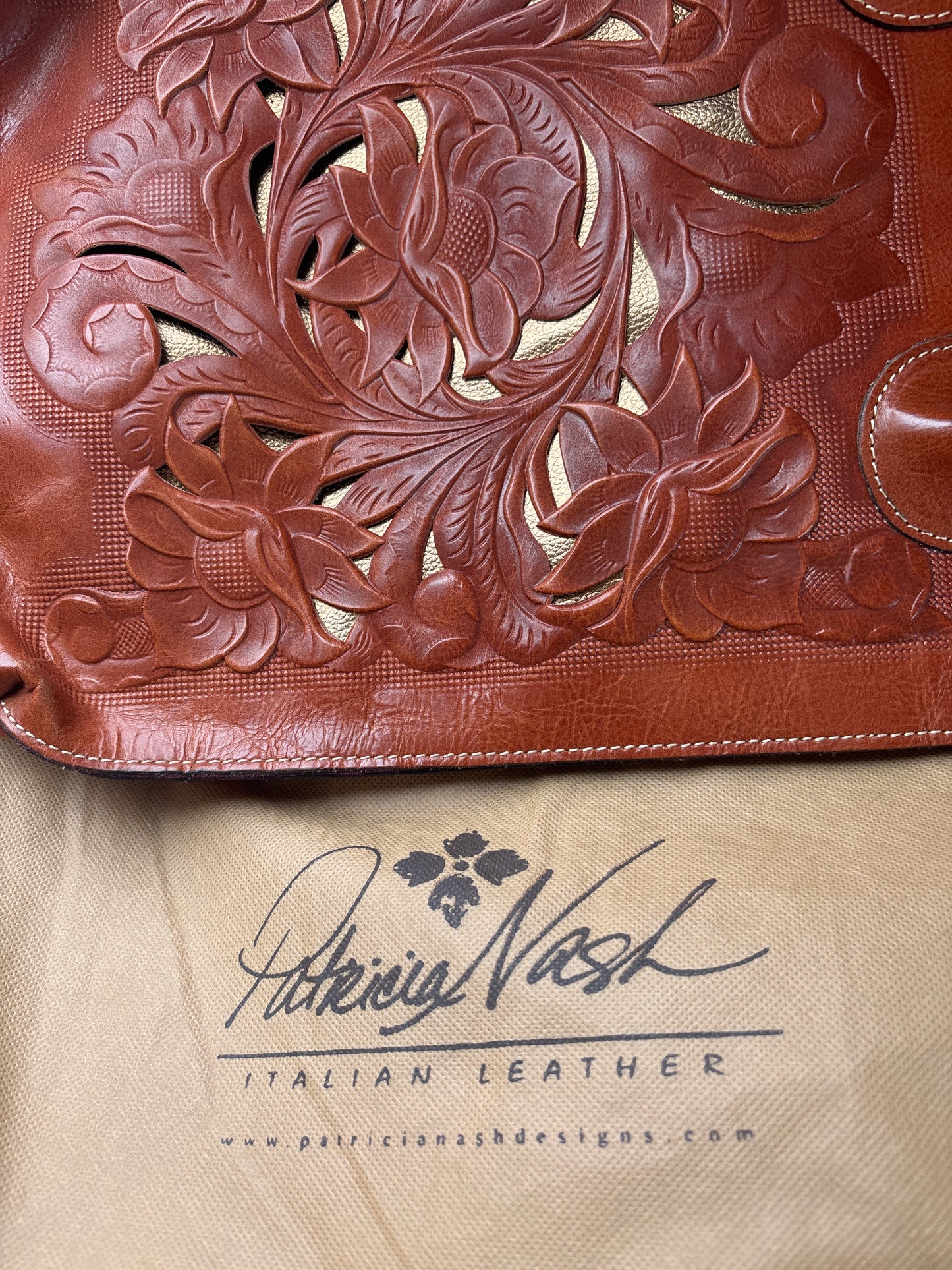 Patricia Nash Tooled Leather Bag