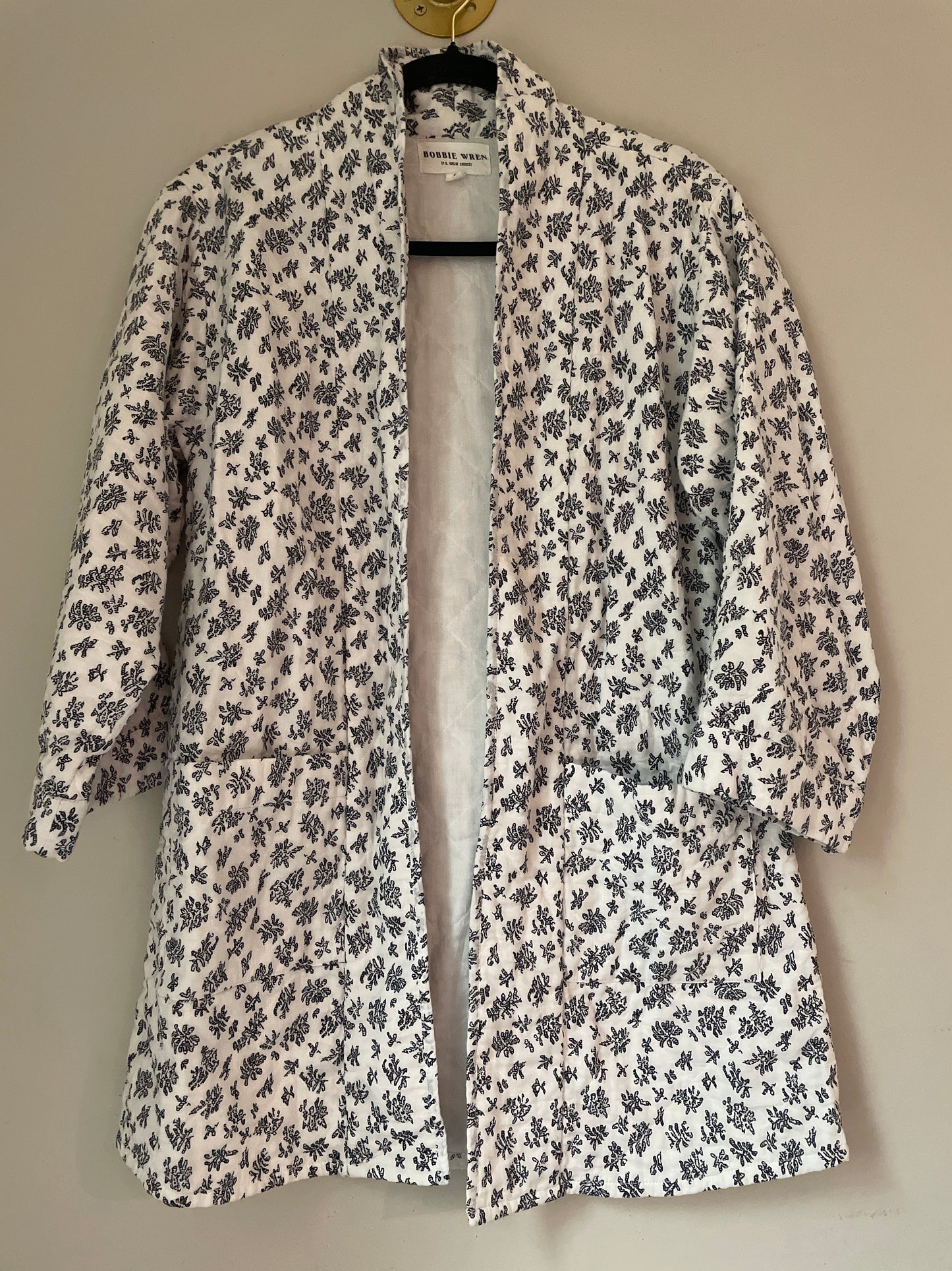 S Bobbie Wren Quilted Floral Jacket