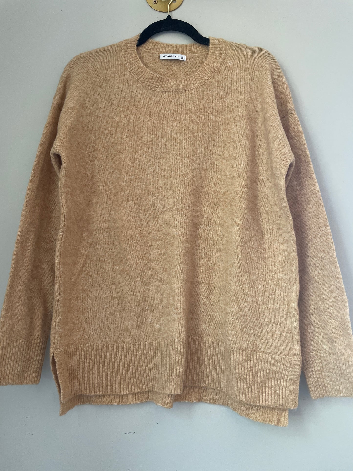 M Staccato Tan Sweater