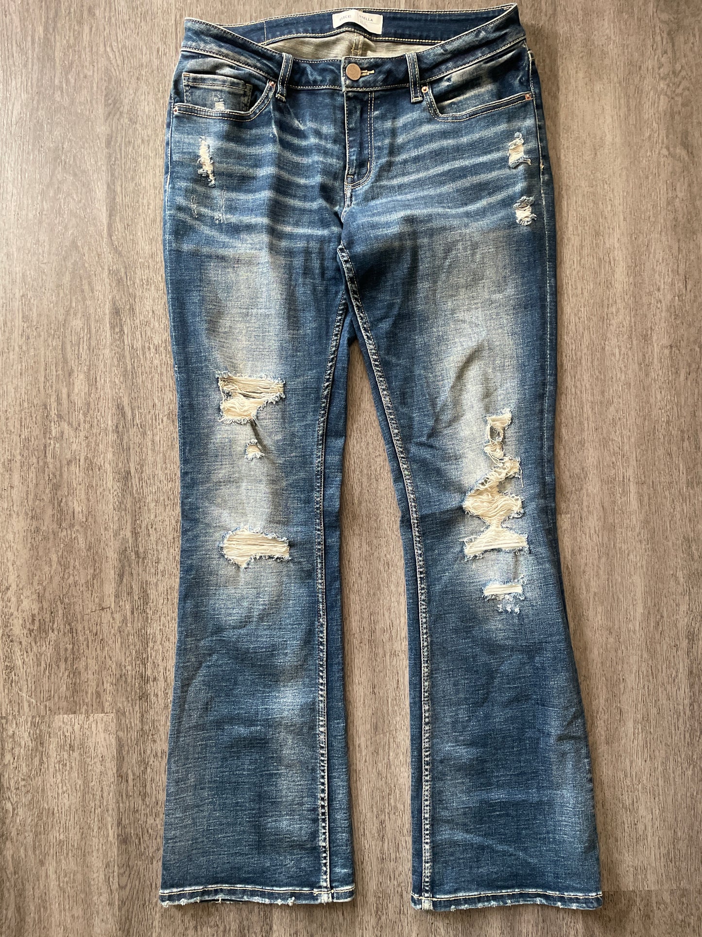 30 x 31 1/2 BKE Stella Slim Fit Low Rise Bootcut