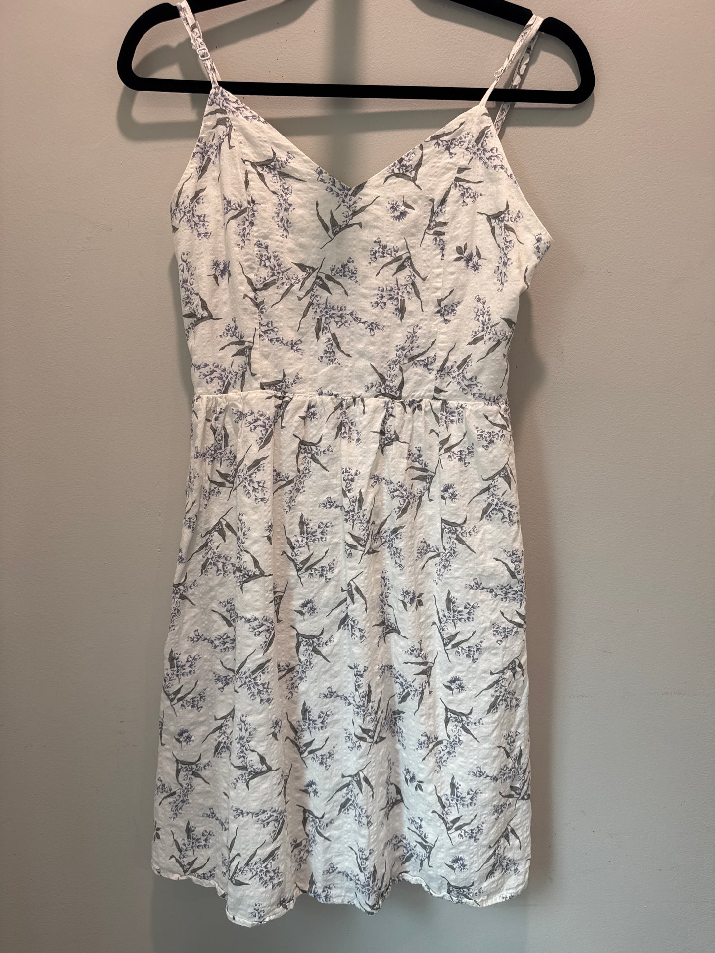 S Doe & Rae Blue Floral Sundress