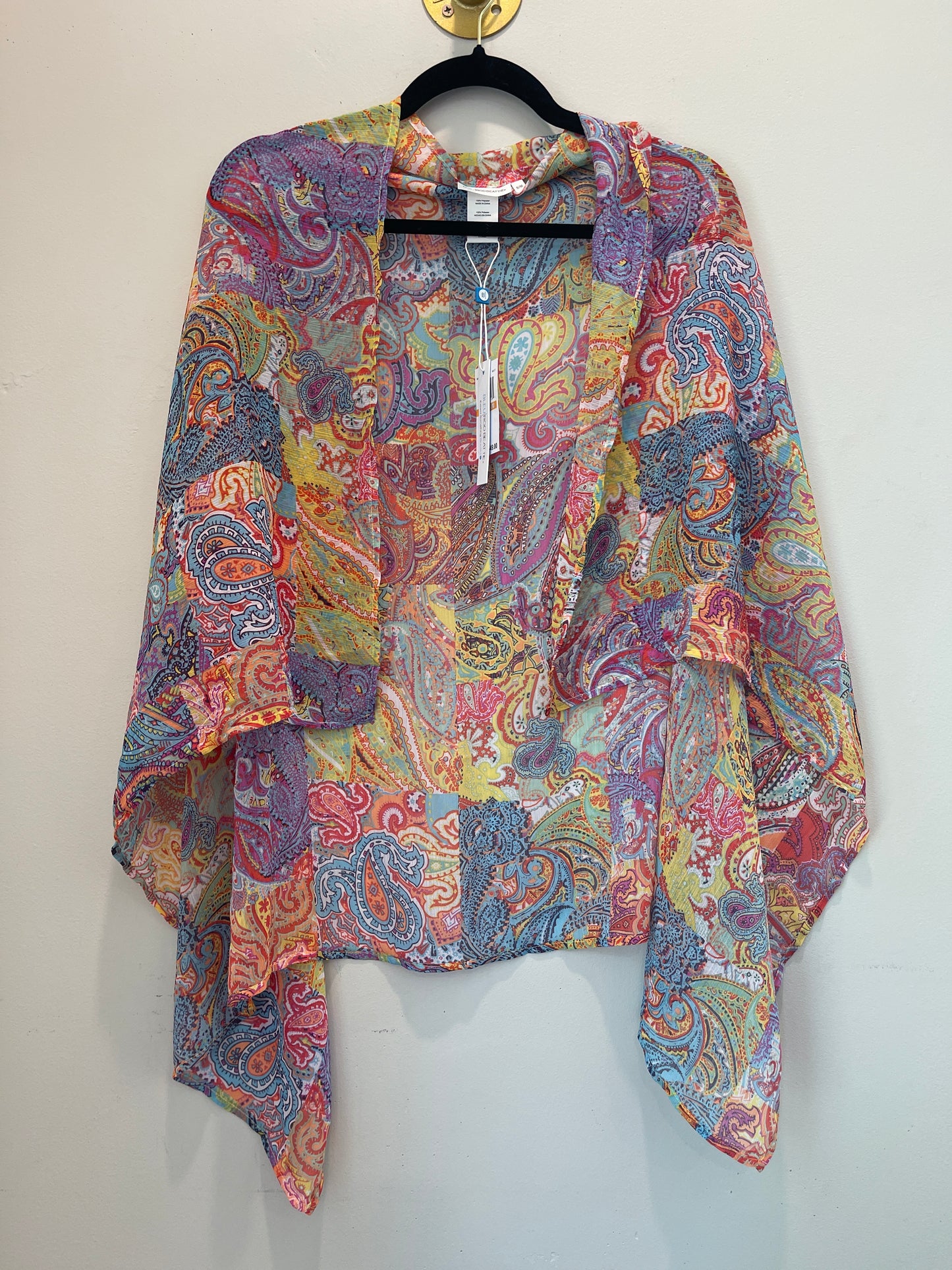 S/M NEW Paisley Shawl Cover