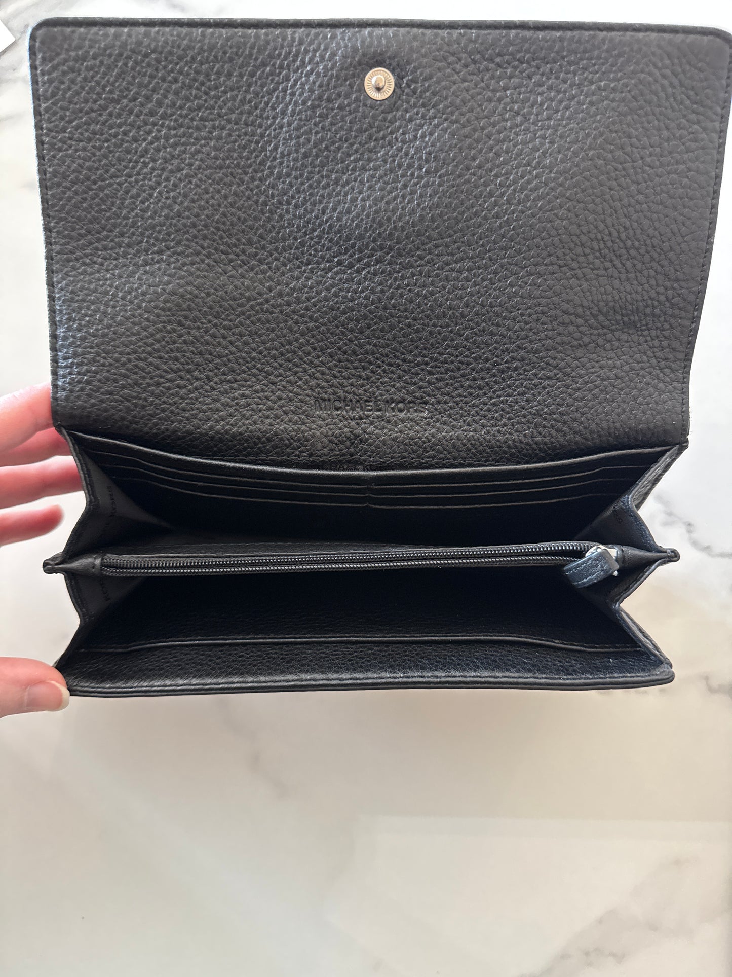 Michael Kors Black Leather Wallet