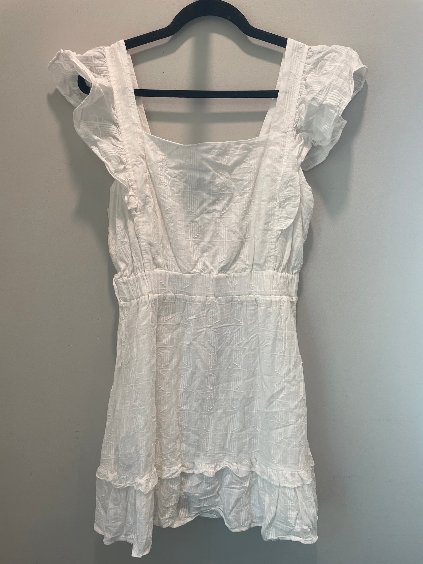 M GILLI White Patterned Dress