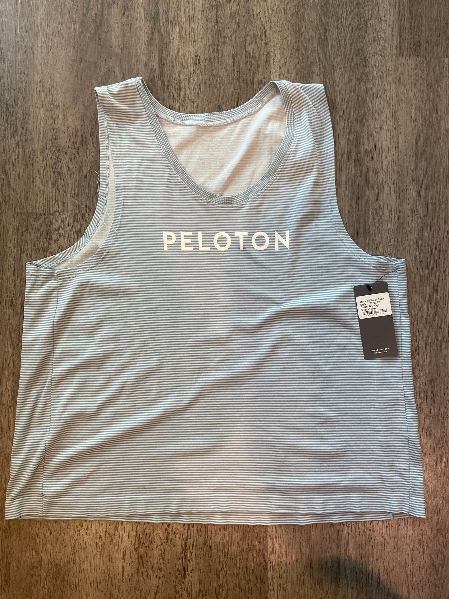 XL NWT Peloton Striped Performance Tank