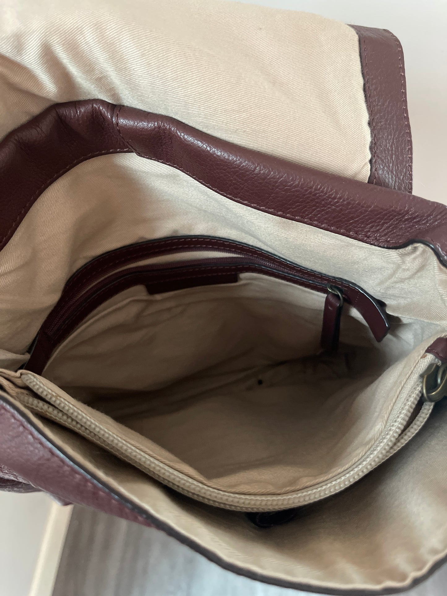 Lucky Brand Brown Studded Backpack