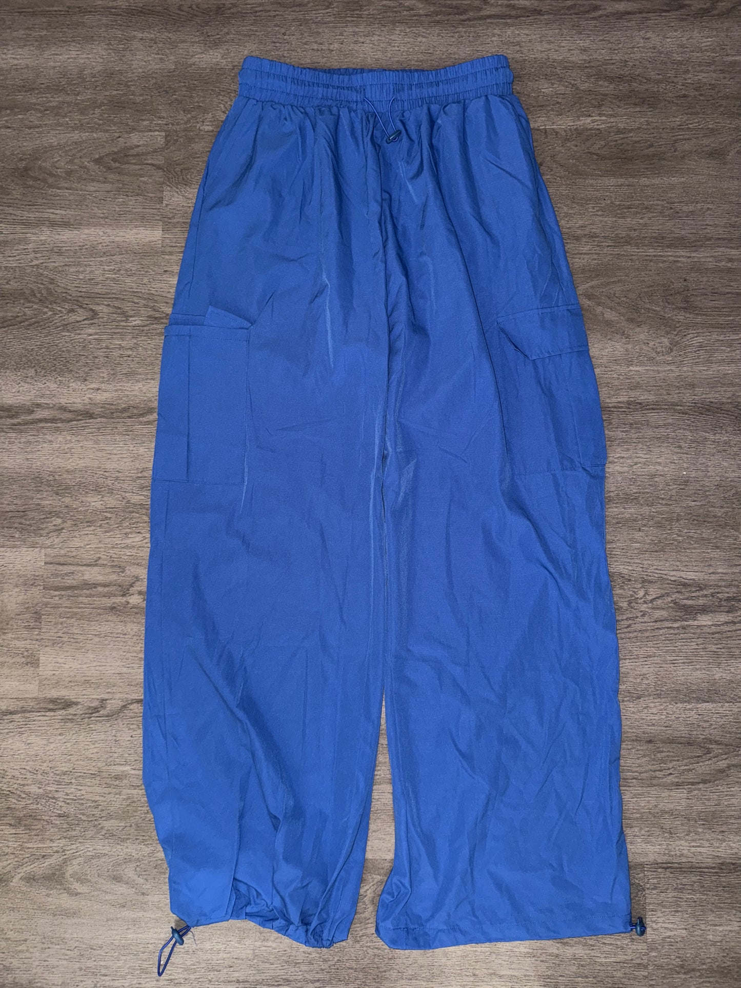 XL 0 to 5 Blue Parachute Pants
