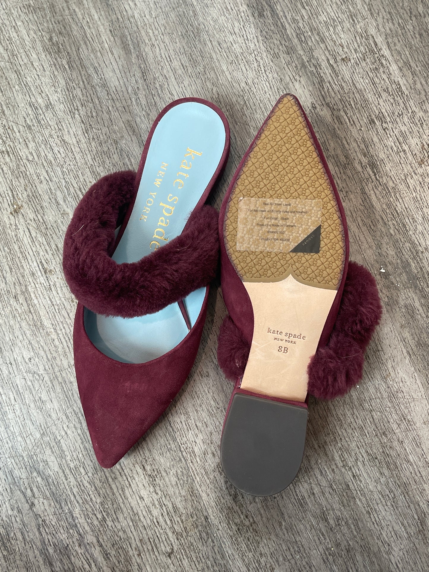 8 NEW Kate Spade Marielle Mules