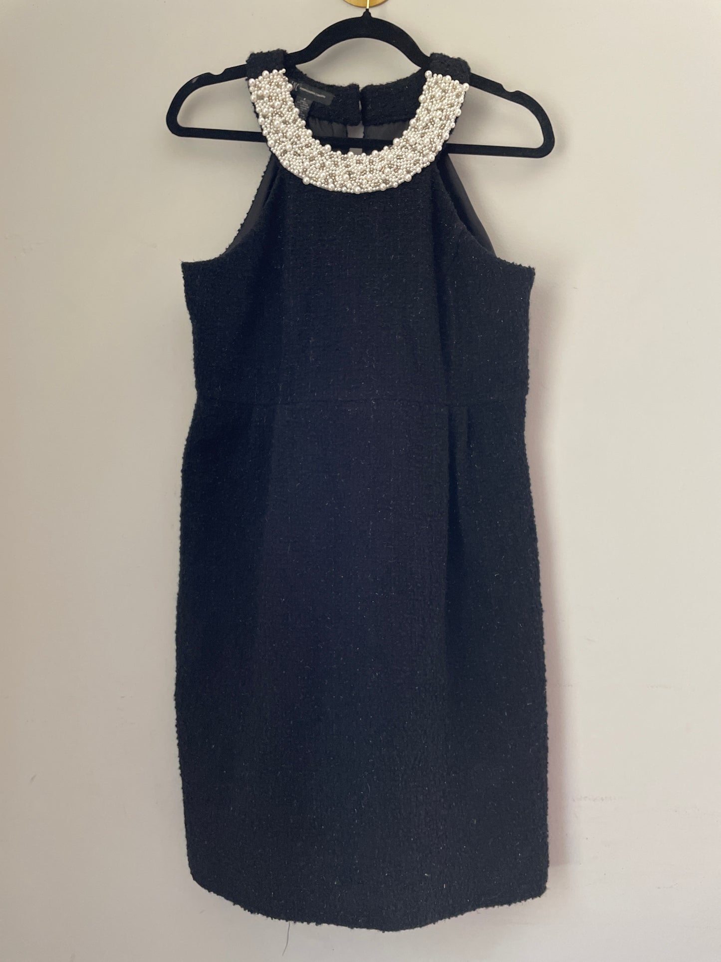 6 INC Wool + Pearls Dress