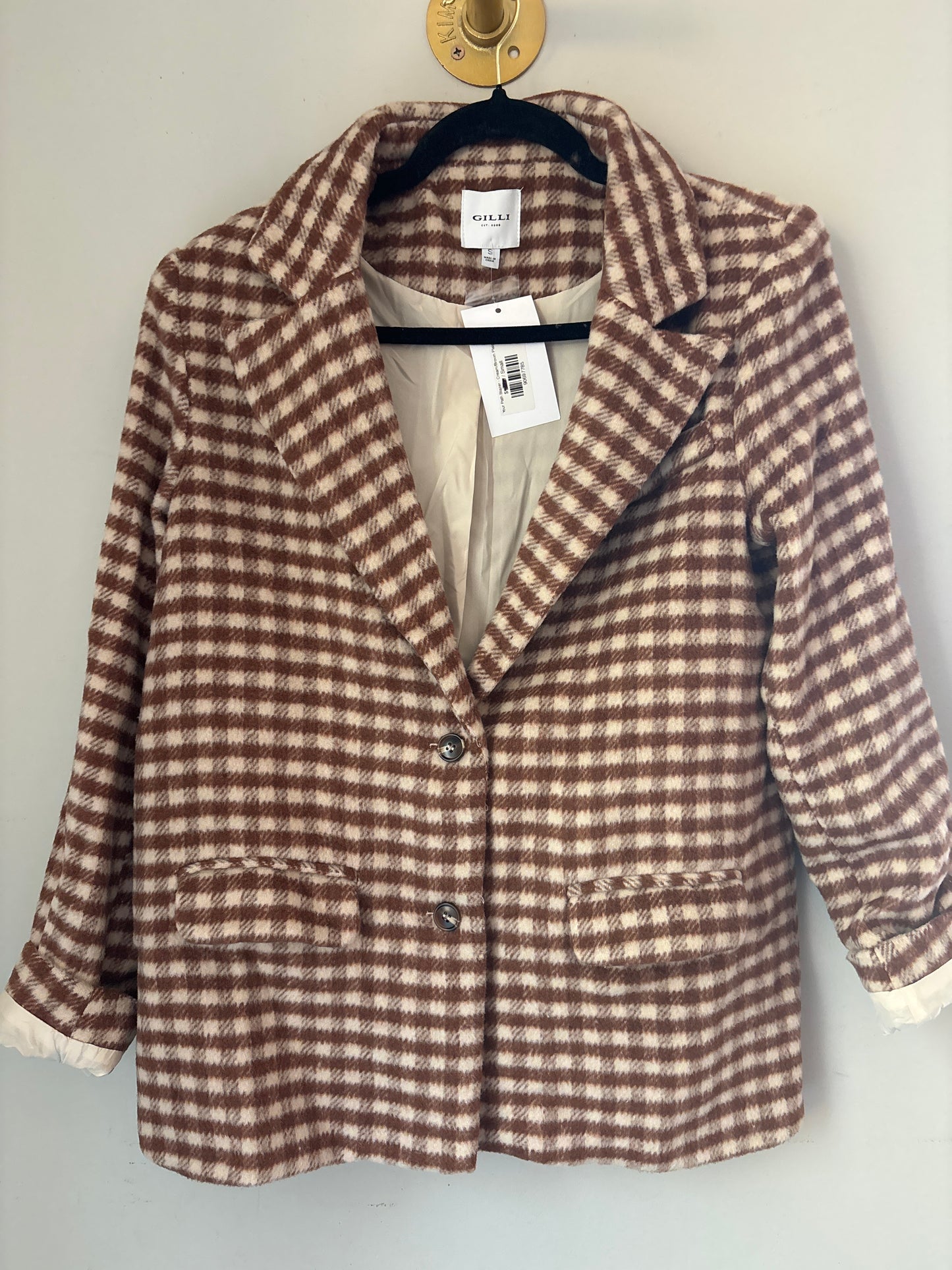 S New Gilli Check Blazer