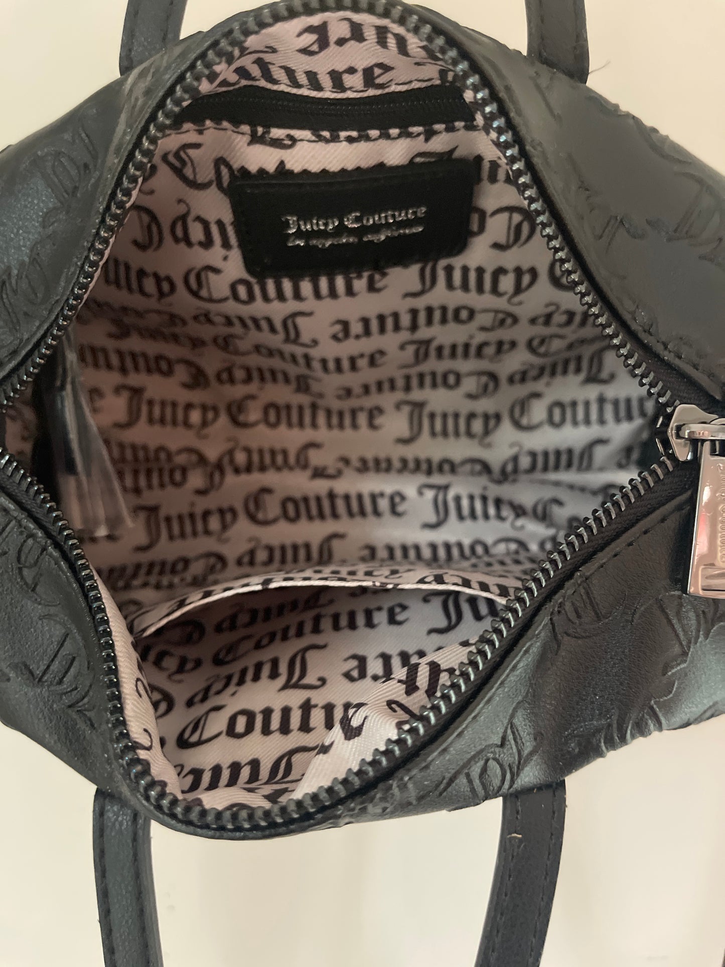 Juicy Couture Black Mini Barrel Bag