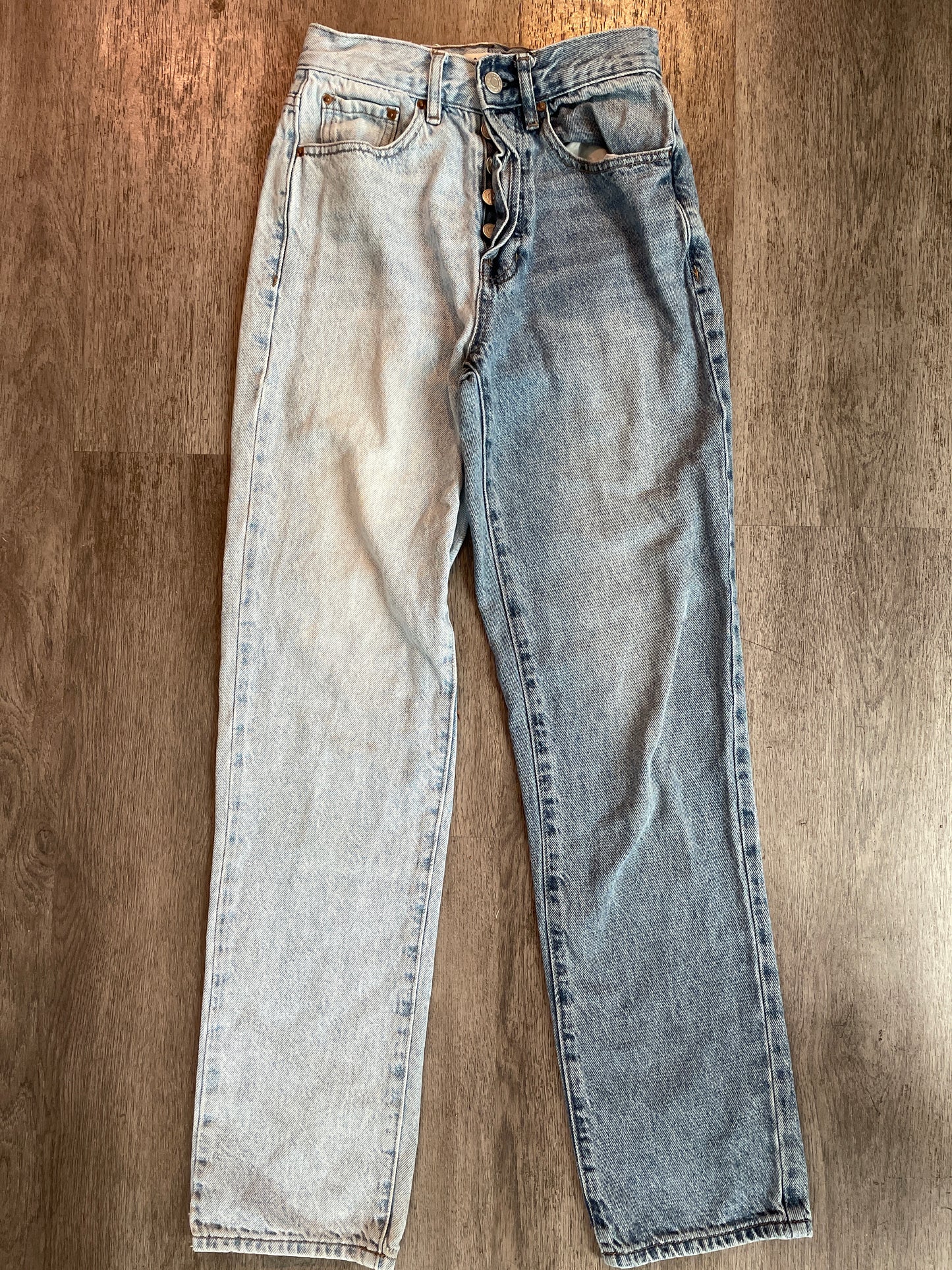 23 Pacsun Two Tone Dad Jean