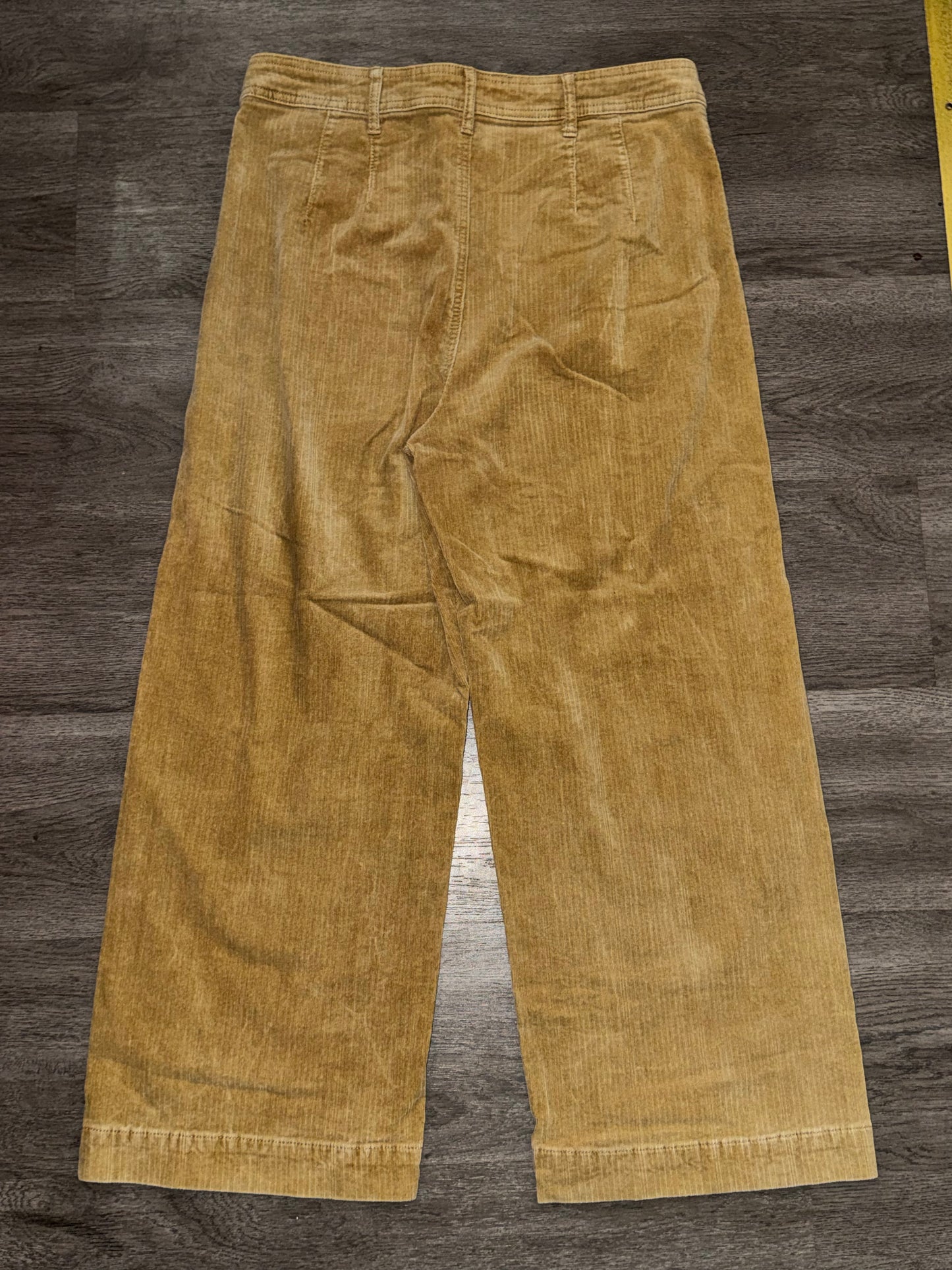 L Easel wide leg corduroy pants