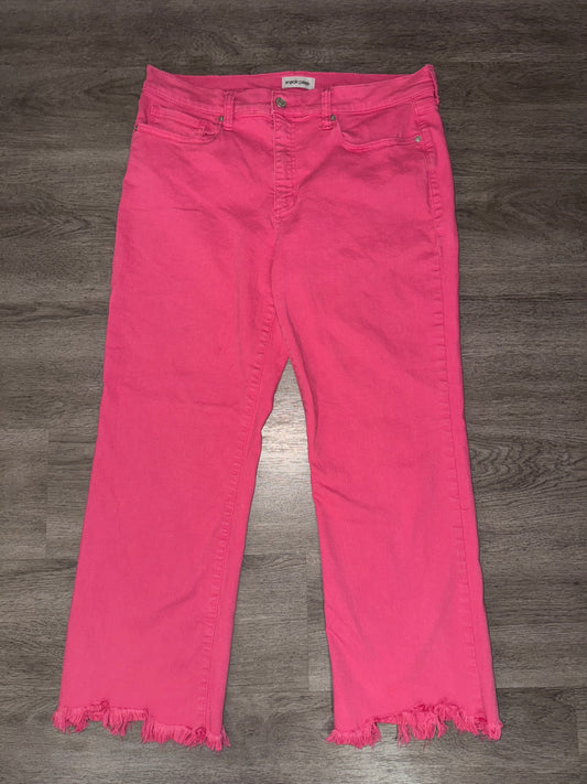 13/31 Sneak Peek Pink Wide Leg Jeans