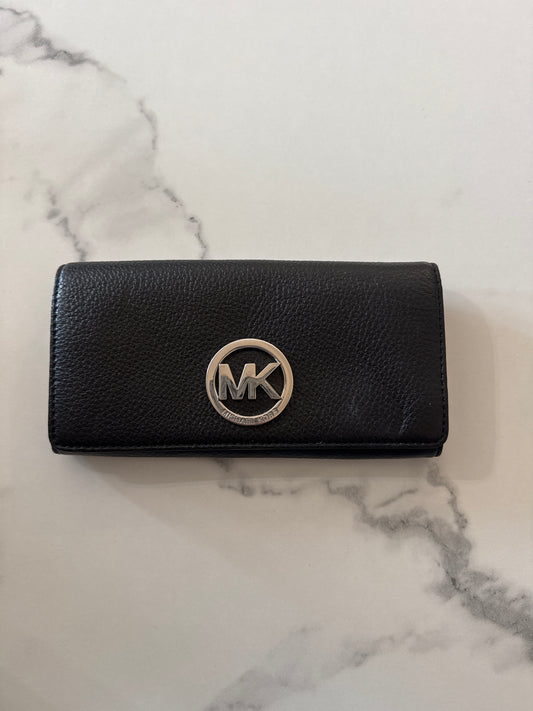 Michael Kors Black Leather Wallet