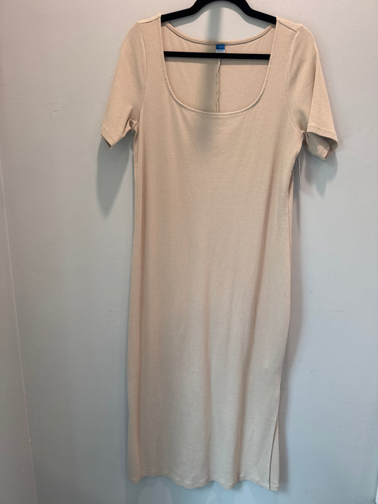 XL Old Navy Tan Maxi Dress