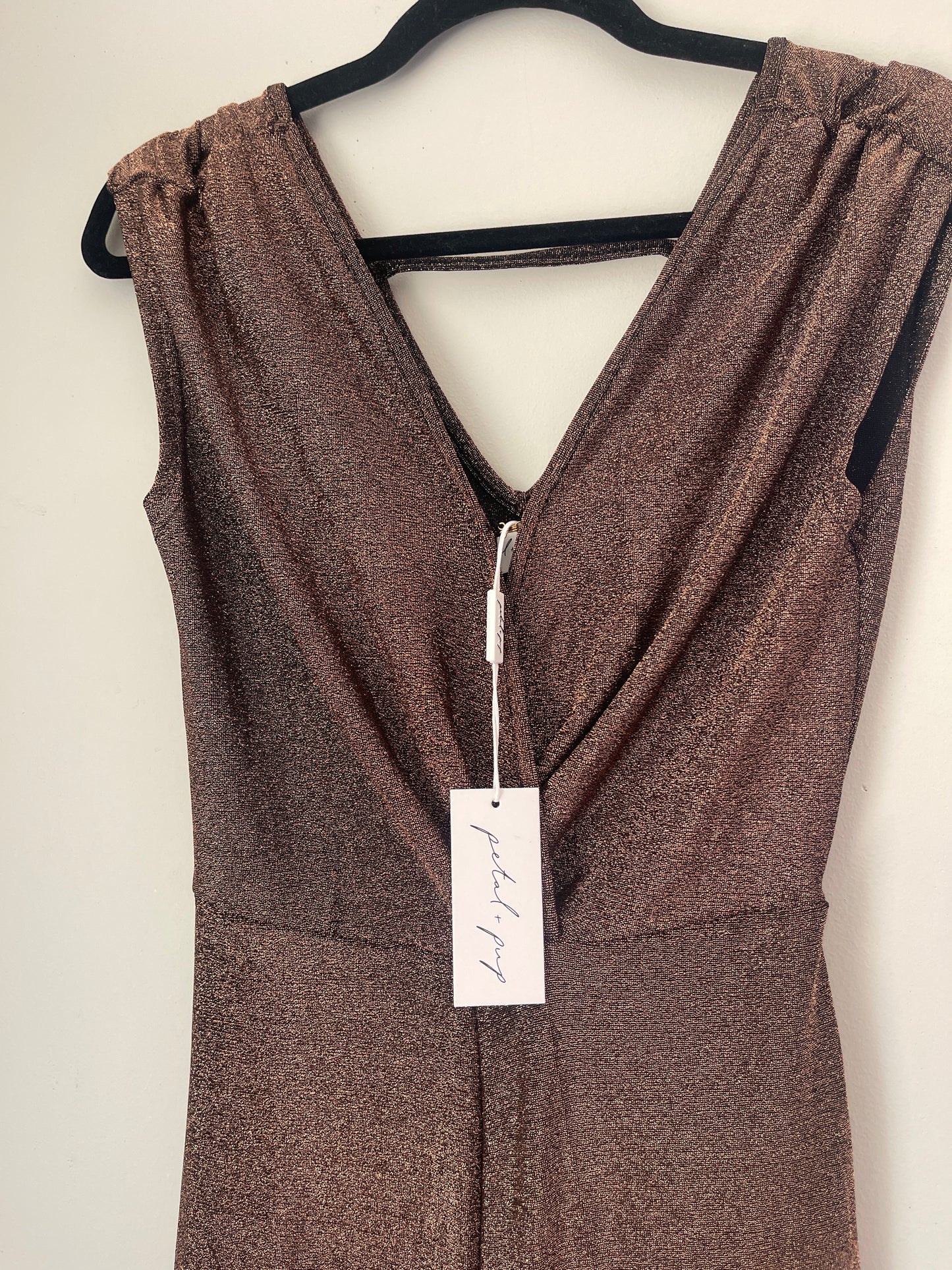 XS NWT Petal + Pup Nora Wife Leg Jumpsuit