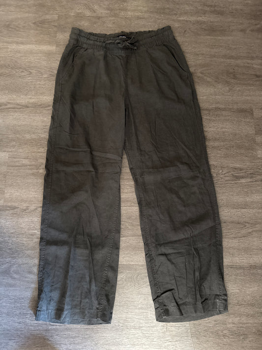 M Hollister Gray Linen Pants