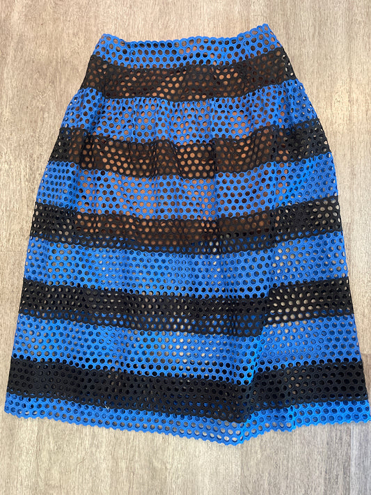 2 Marc Jacobs Blue Black Stripe Skirt