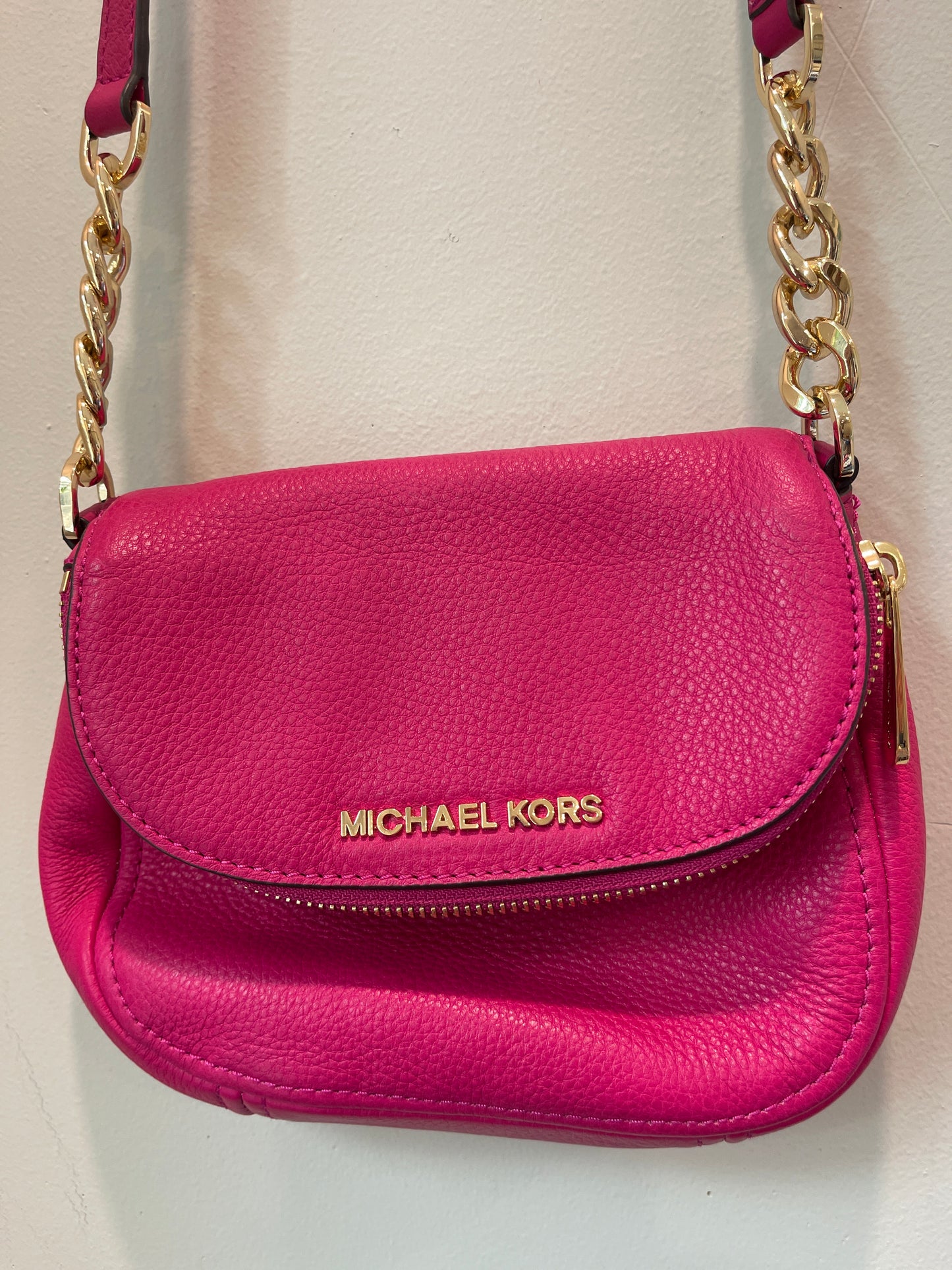 Michael Kors Bedford Flap Crossbody - Pink