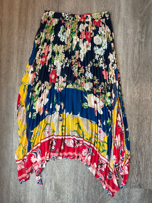 S Anthropologie One September Leora Floral Skirt