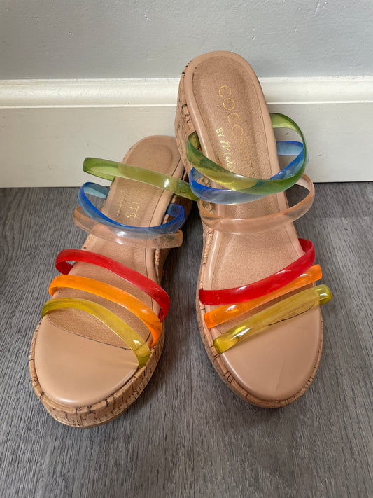 8 Coconuts by Matisse Rainbow Jelly Wedge