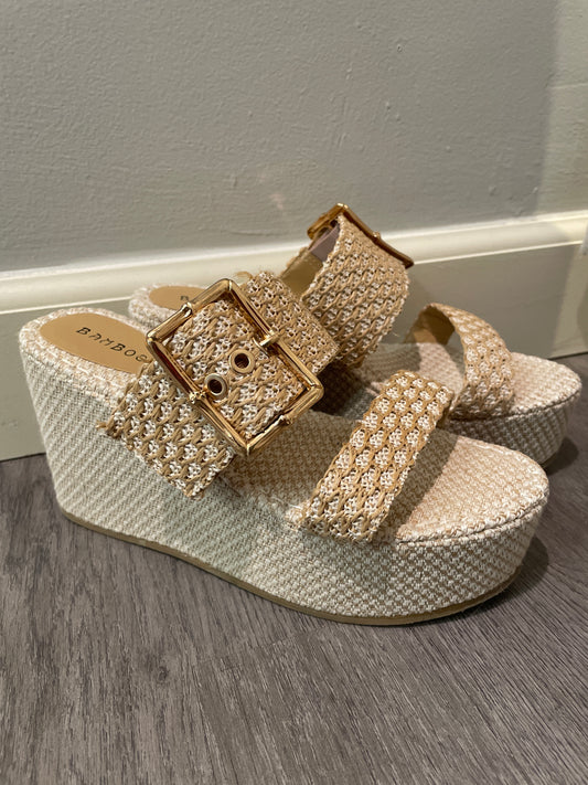 8 BAMBOO Wedge Sandal
