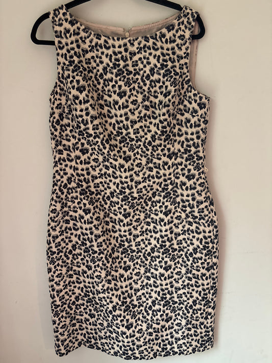 12 Animal Print Sleeveless Dress
