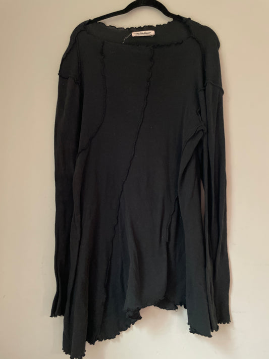 XL We the Free Full Swing Black Tunic