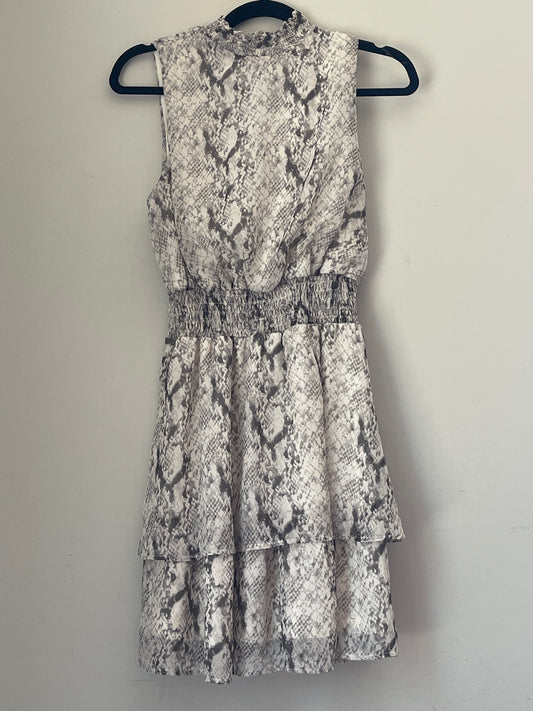S She + Sky Snakeskin Dress