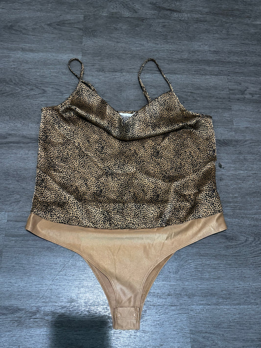 S Sincerely Jules Cheetah Bodysuit