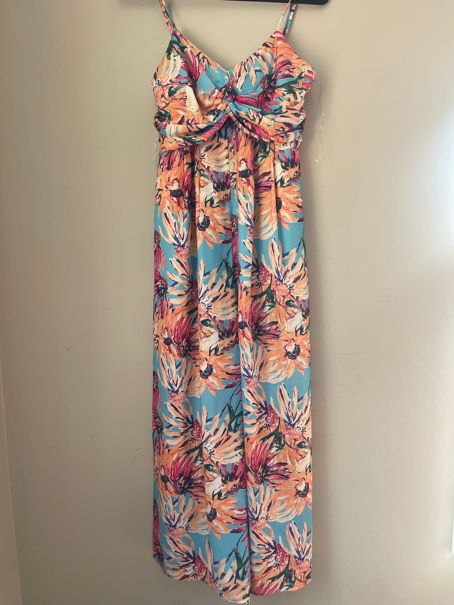 S NWT entro Blue Floral Romper