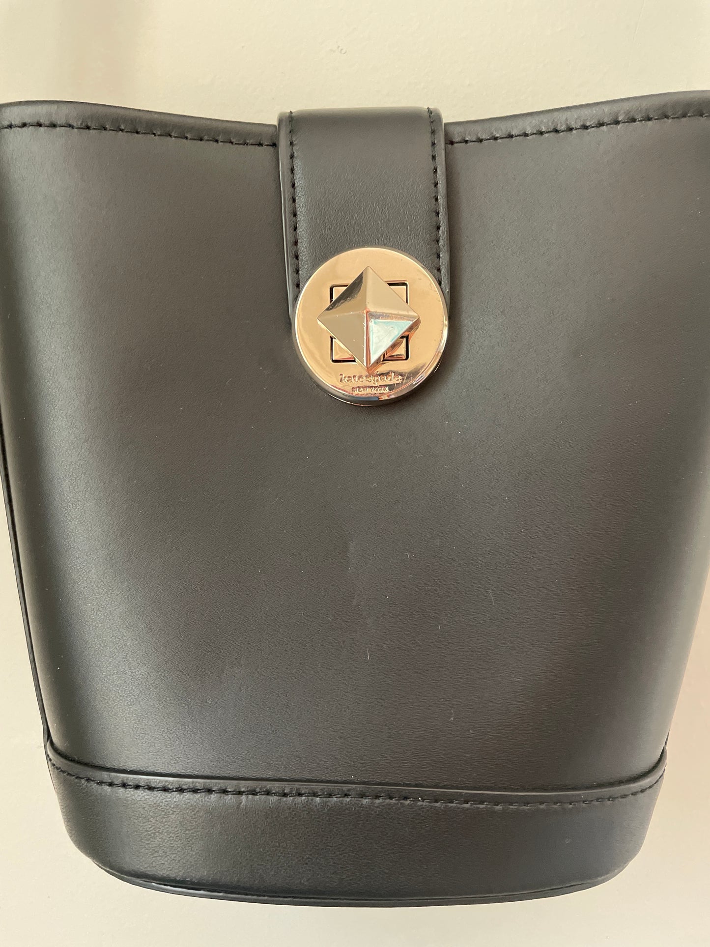 Kate Spade Black Audrey Mini Bucket Bag