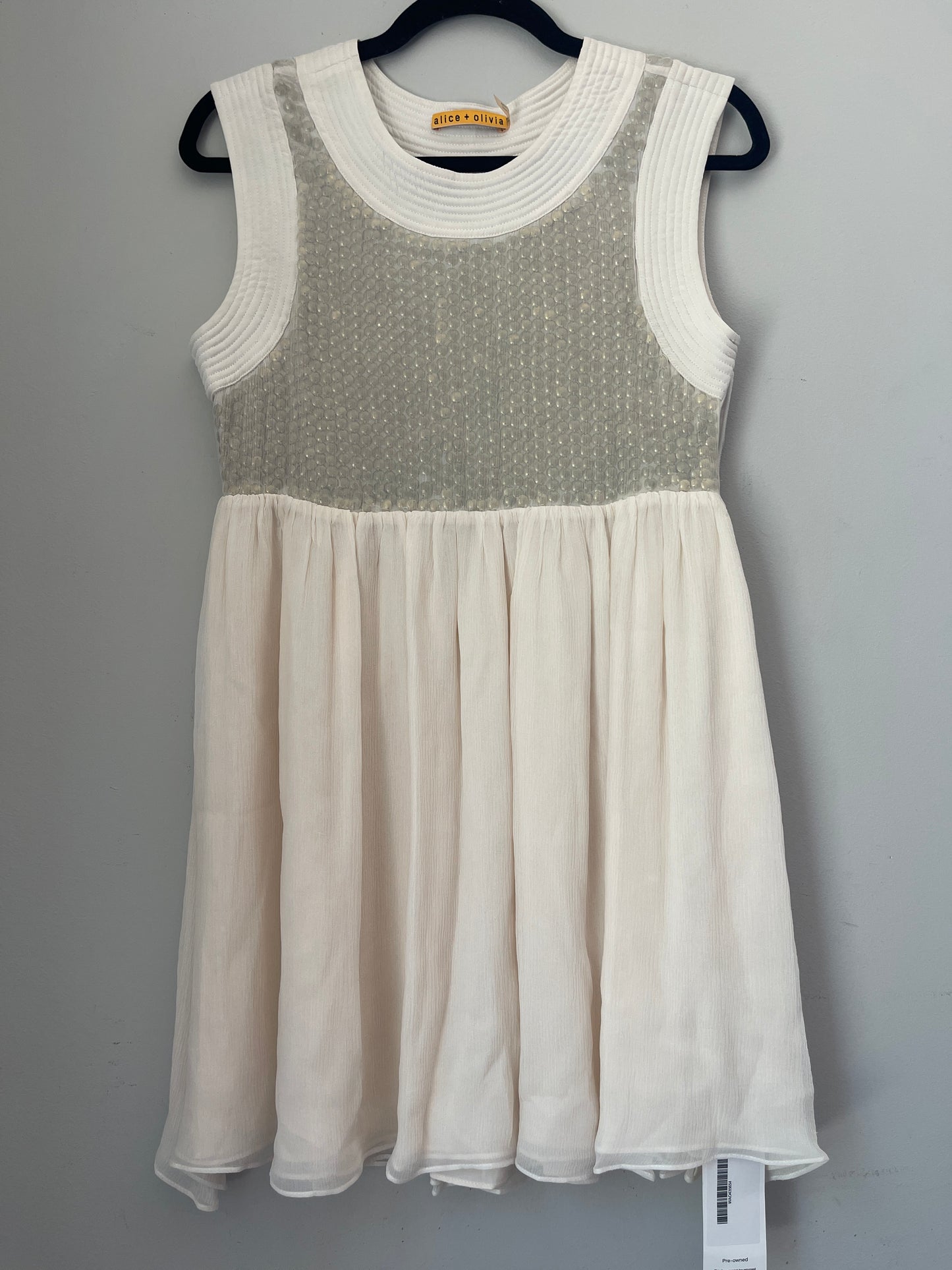 S Alice + Olivia Sequined Midi Dress