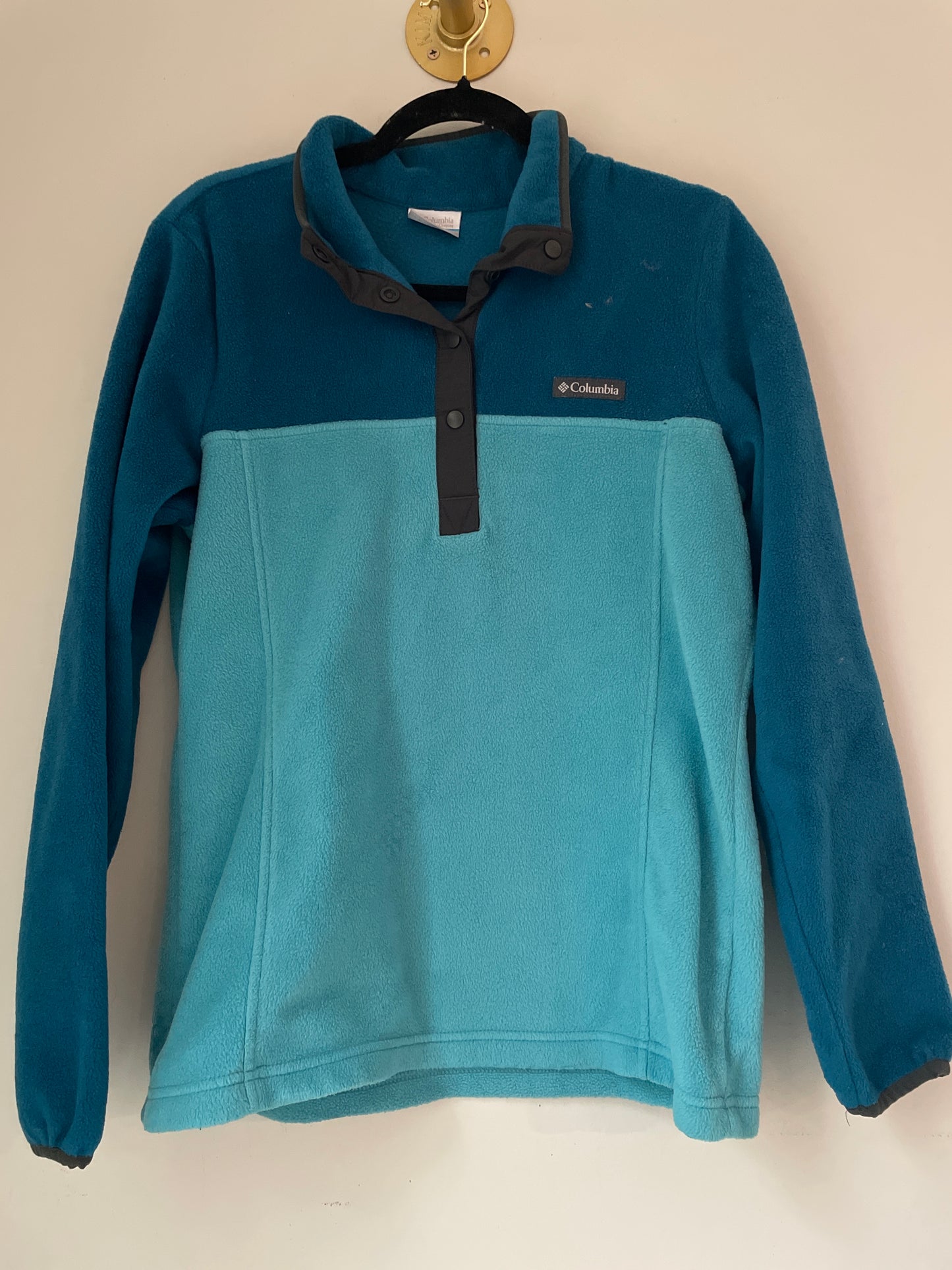 M Columbia Fleece Blue Pullover