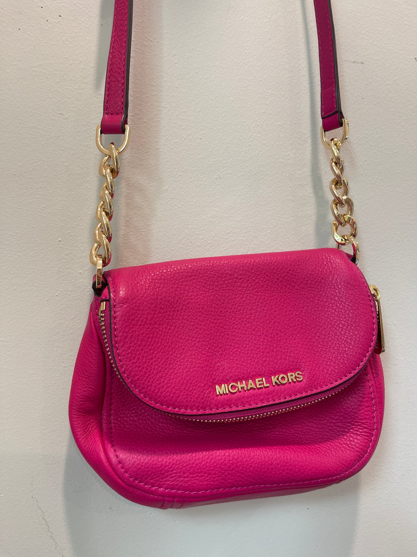 Michael Kors Bedford Flap Crossbody - Pink